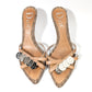 Mules monogramme ornées de pièces Dior par Galliano - EU39|UK6|US8