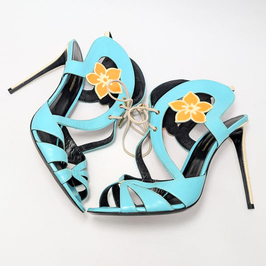 Nicholas Kirkwood blue sandals - EU40|7UK|9US