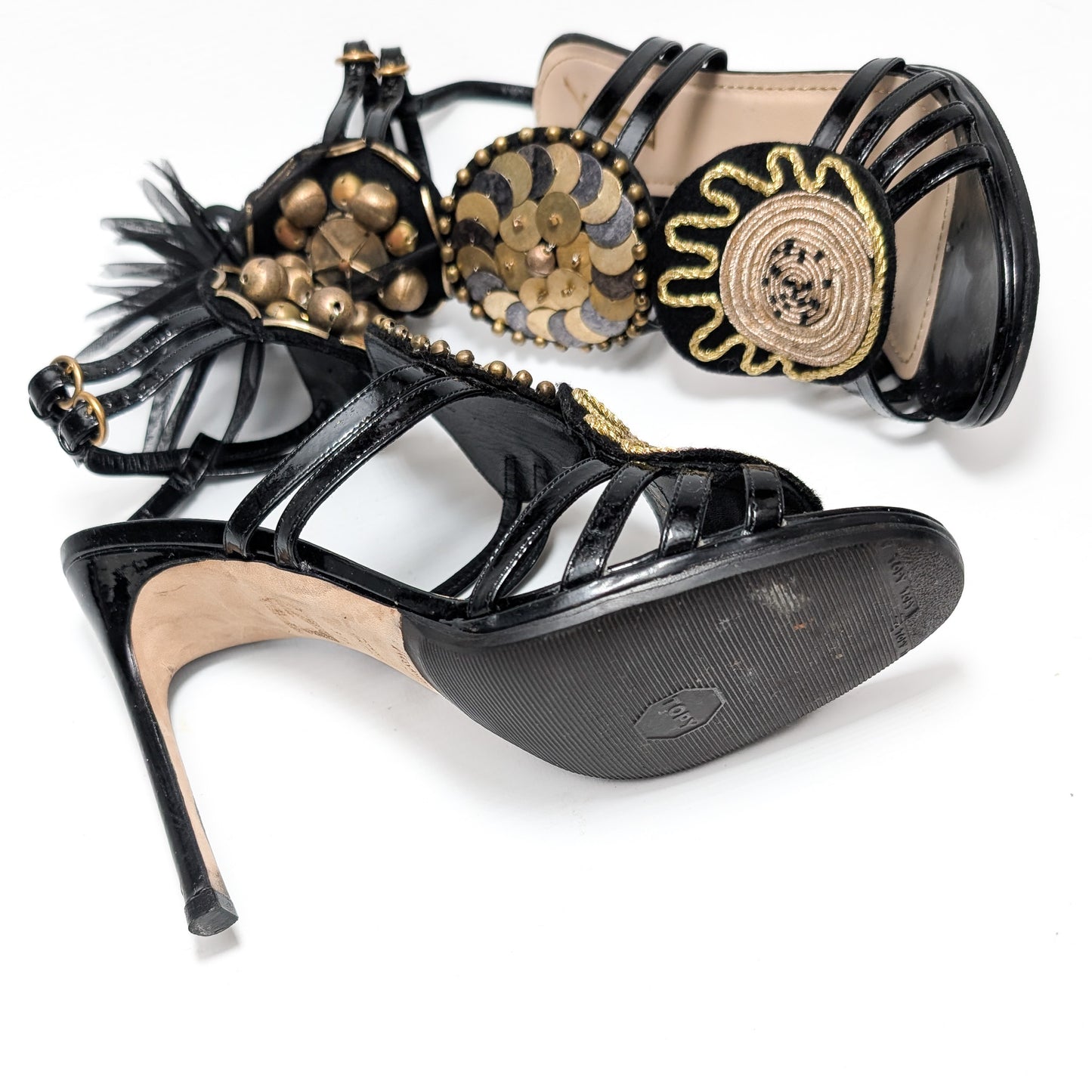 Yves Saint Laurent tribal sandals - EU37|4UK|6US