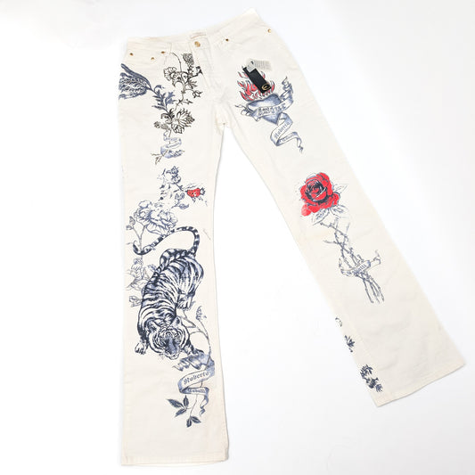 Pantalon "Tattoo" Roberto Cavalli - XL