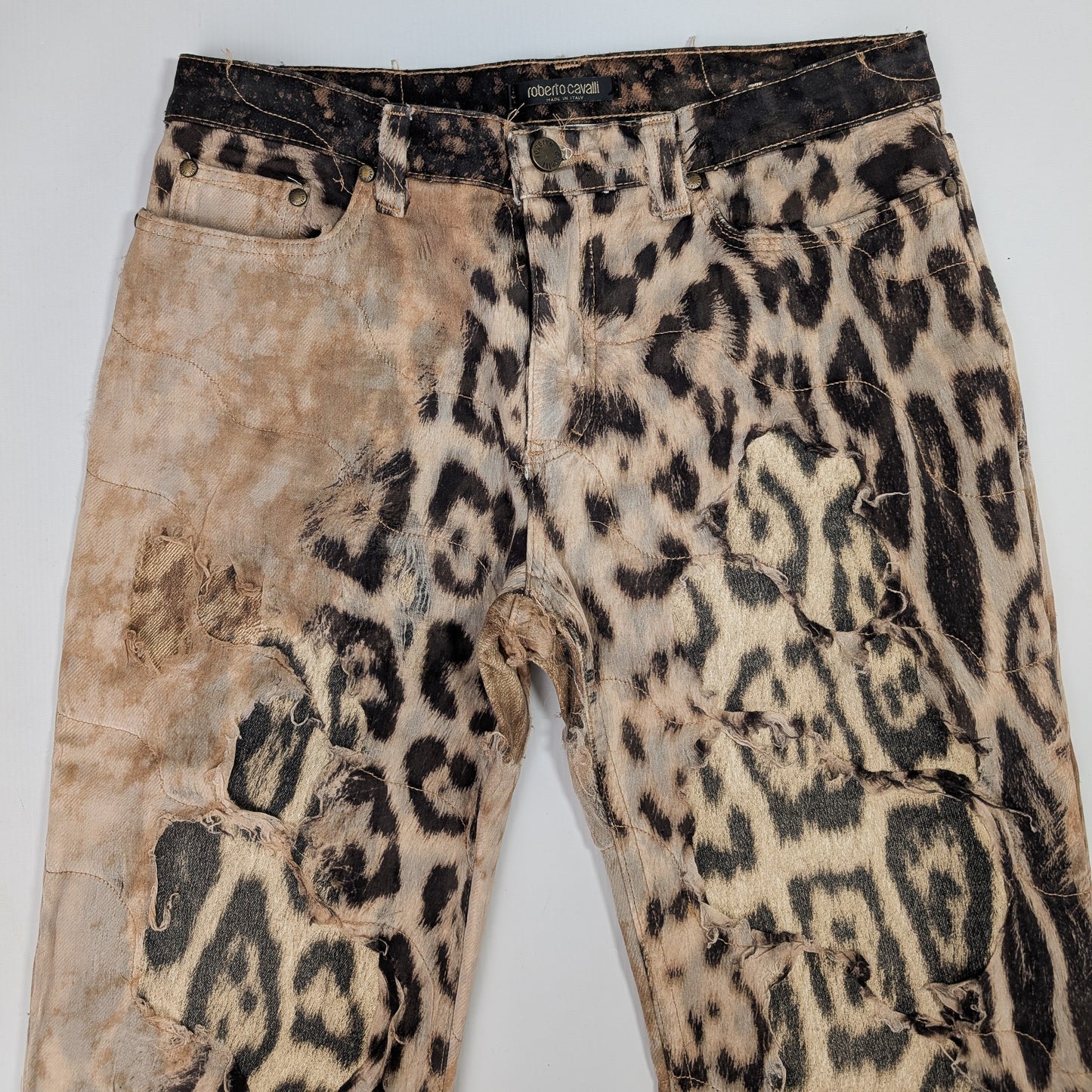 Jeans Roberto Cavalli motif animal - M