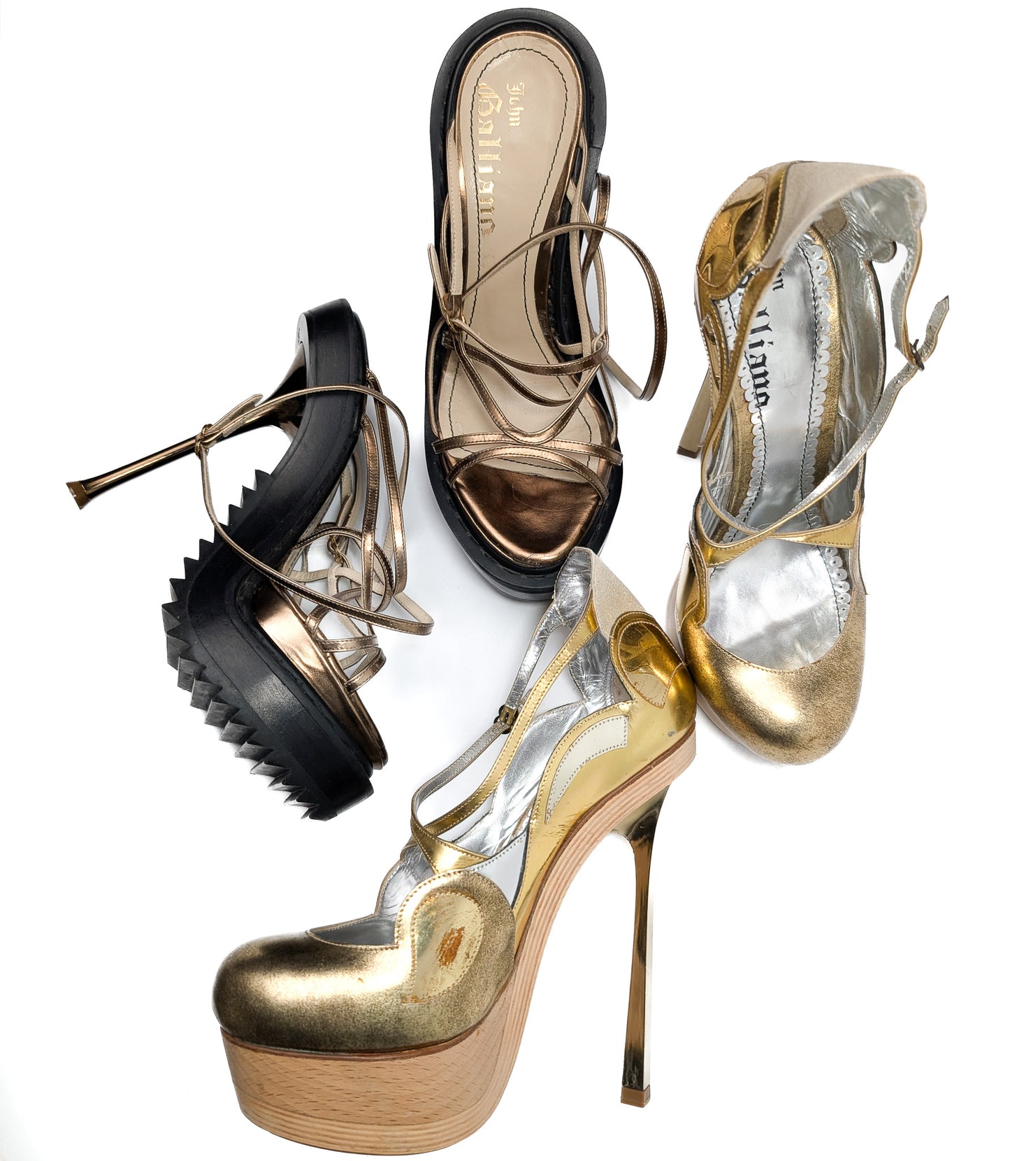 Sandales plateforme John Galliano - EU37|UK4|US6