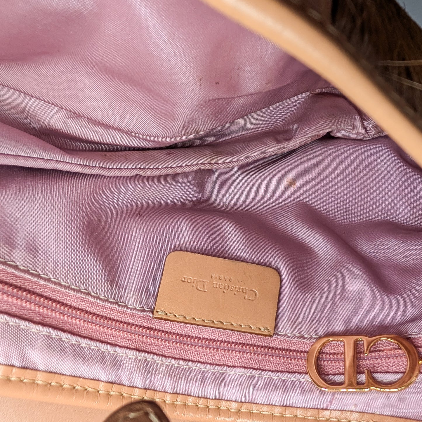 Sac Saddle "poil de poney" Dior par Galliano - F/W 2000