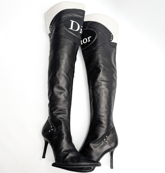 Dior "Moto" boots by Galliano - EU42|UK9|US11 STEPH