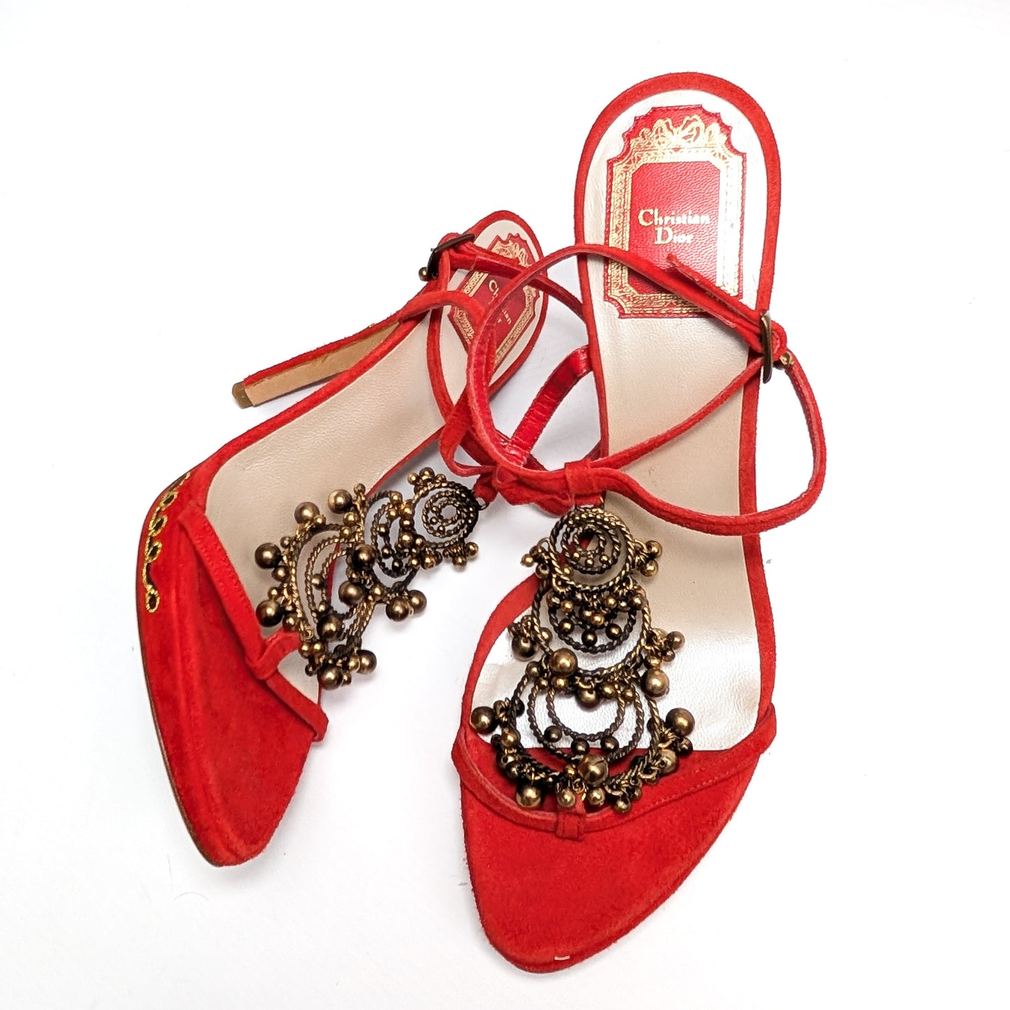 Sandales Dior par Galliano - EU38|5UK|7US