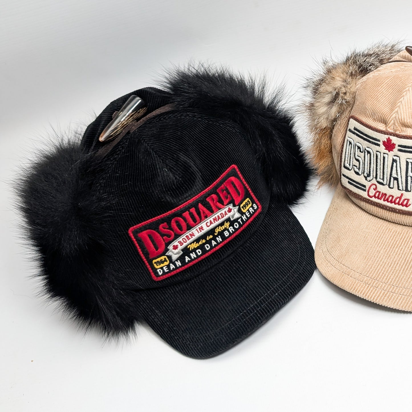 Casquette Dsquared2 Fourrure