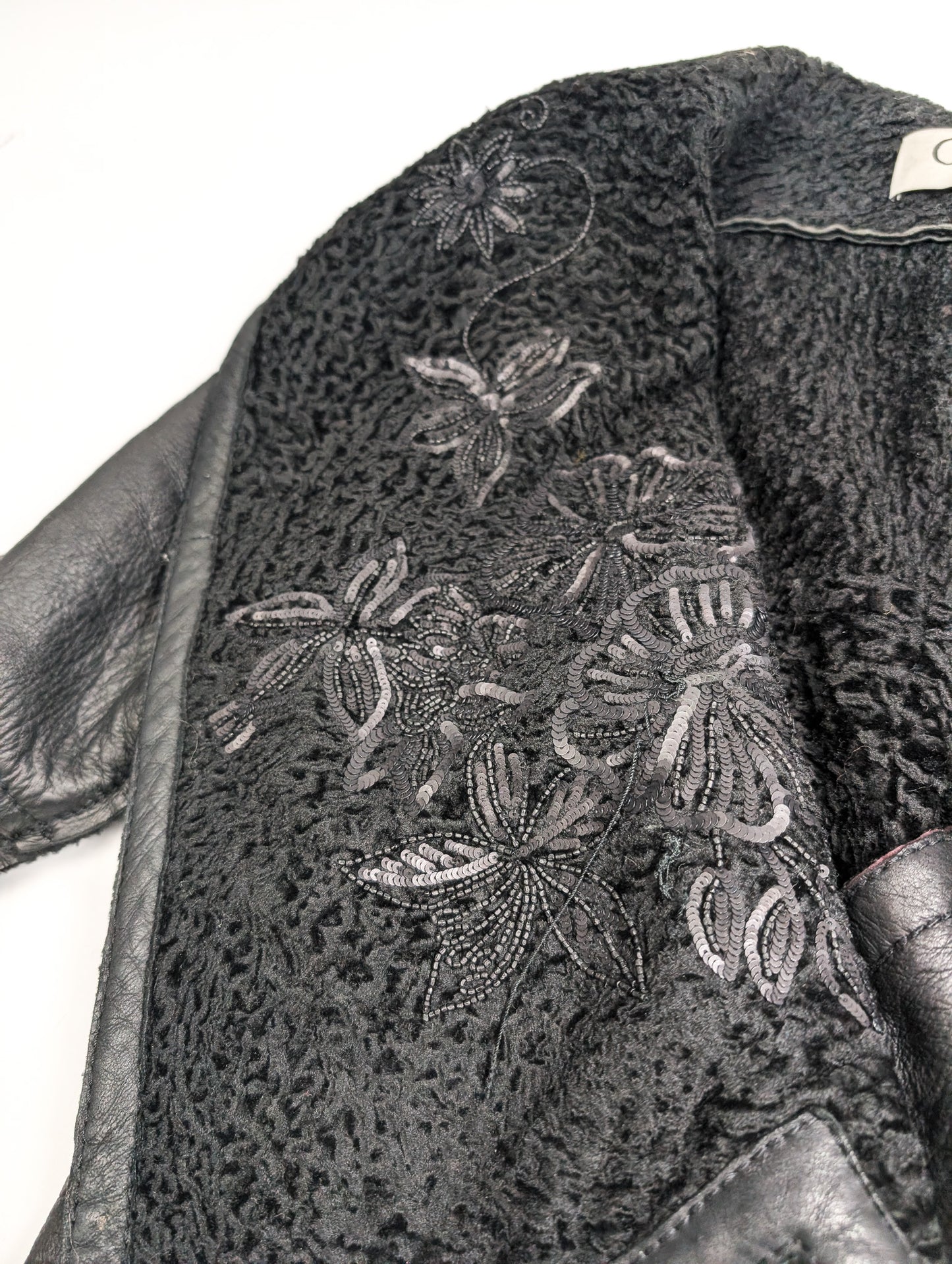 Veste en cuir Dior par Galliano