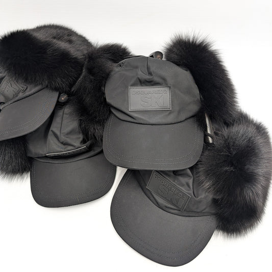 Casquette Dsquared2 Fourrure