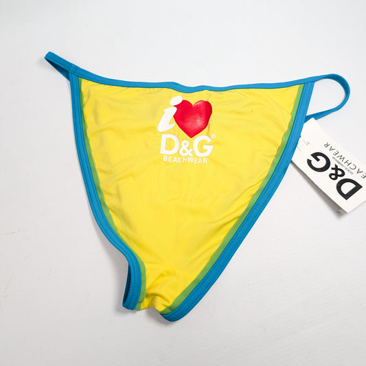 Bas de bikini Dolce & Gabbana "I love DG"