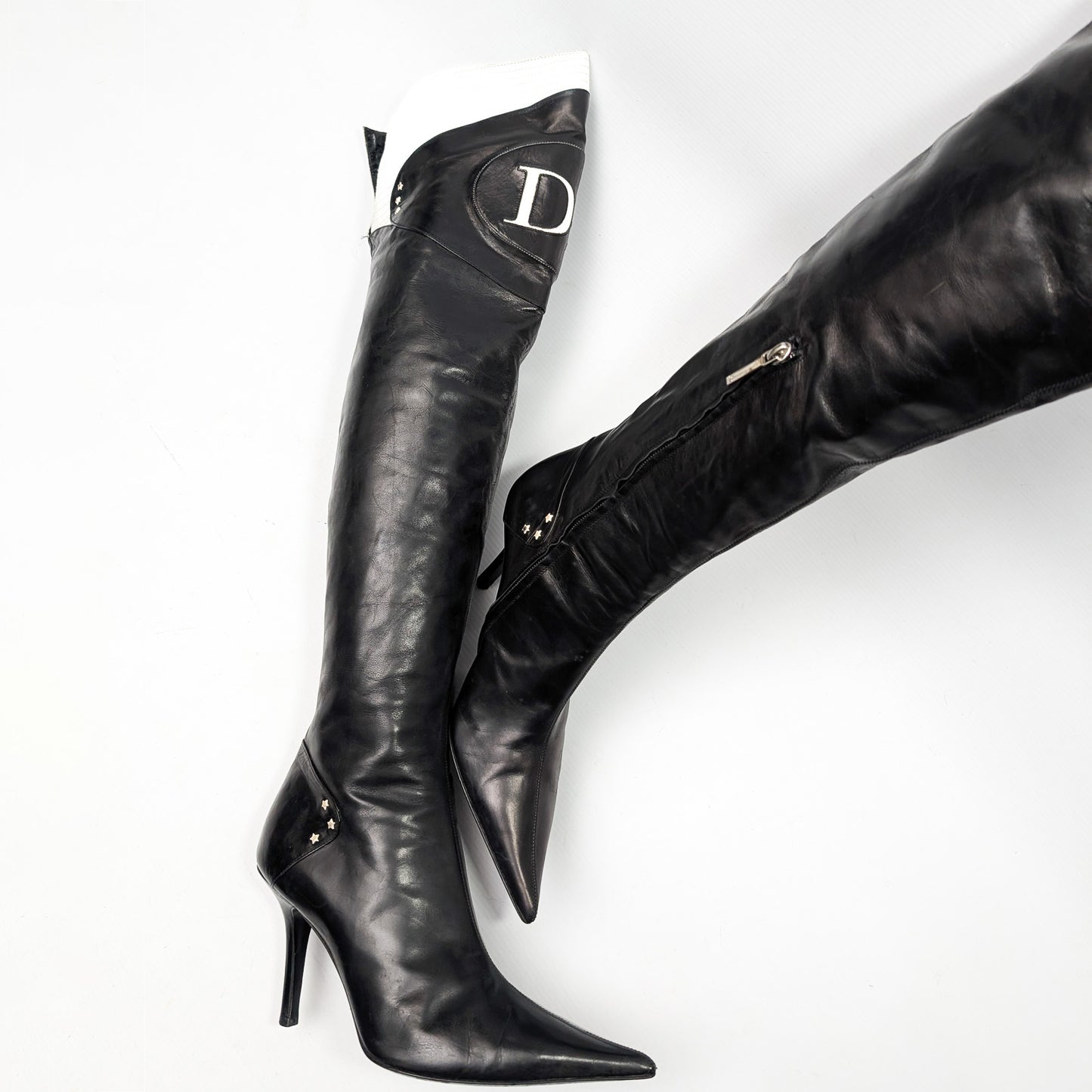 Bottes "Moto" Dior par Galliano - EU39|6UK|8US