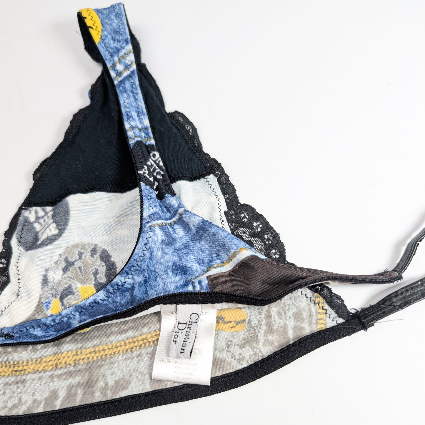 String Trompe l'œil Dior par Galliano F/W 2001