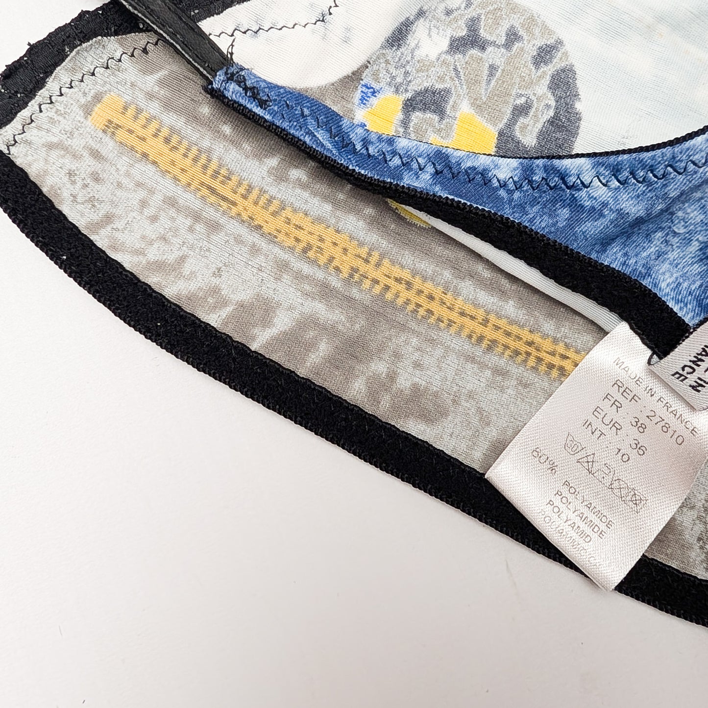 String Trompe l'œil Dior par Galliano F/W 2001