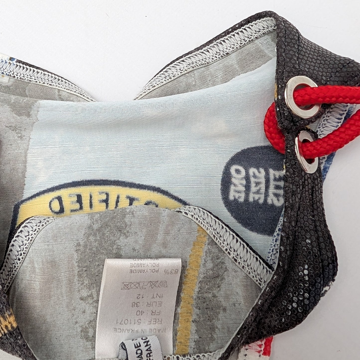 Maillot de bain Trompe l'œil Dior par Galliano F/W 2001