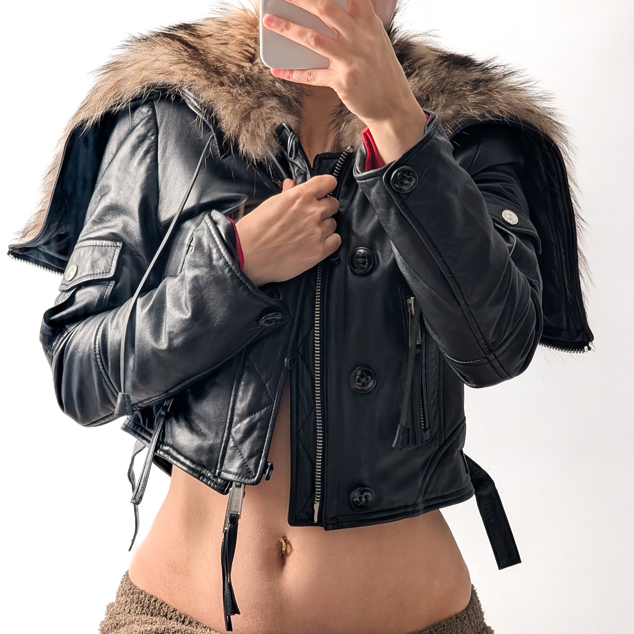 Dsquared2 fur jacket F/W 2004 – Al fintage