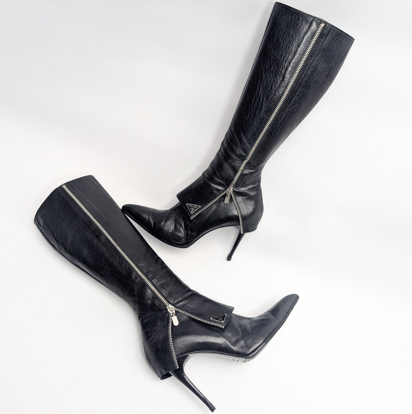 Prada gaiter-style boots - EU39|UK6|US8