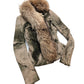 Roberto Cavalli F/W 2001 fur embellished jacket - S