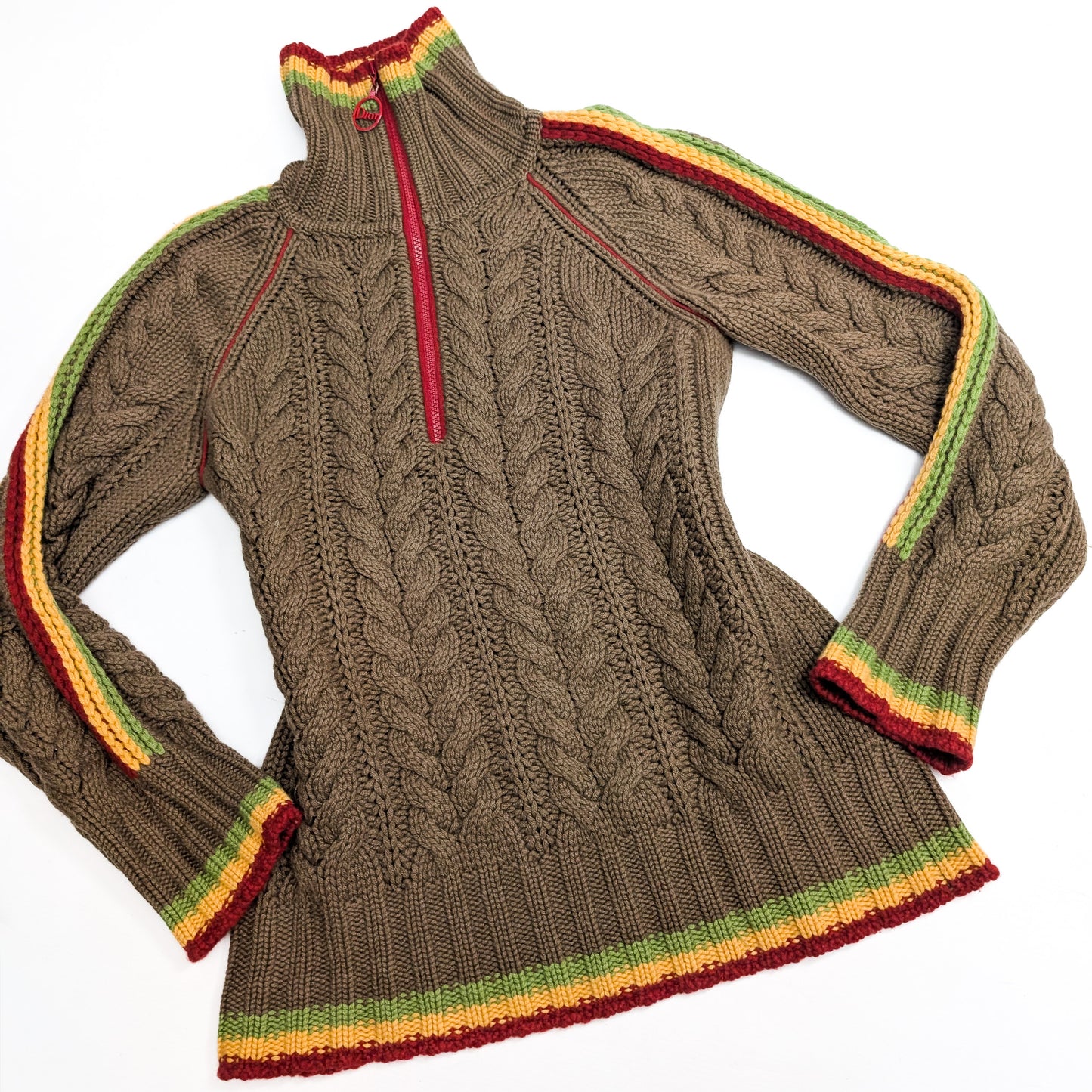 Rasta cashmere sweater by Dior Galliano - L