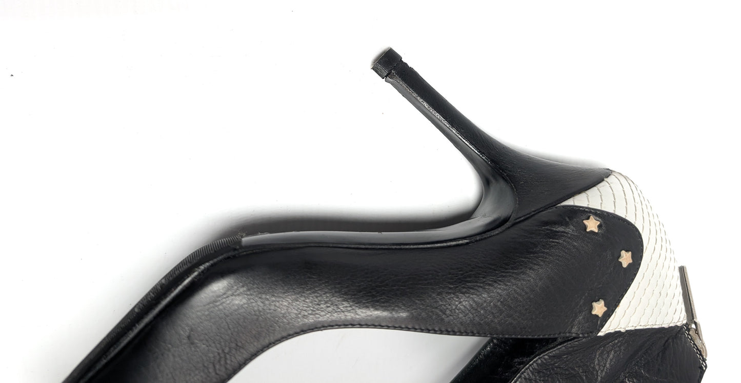 Escarpins Dior par Galliano "Moto" - EU39,5|UK6,5|US8,5