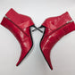 Dior red ankle boots by Galliano - EU41|8UK|10US