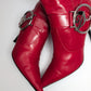 Dior red ankle boots by Galliano - EU41|8UK|10US