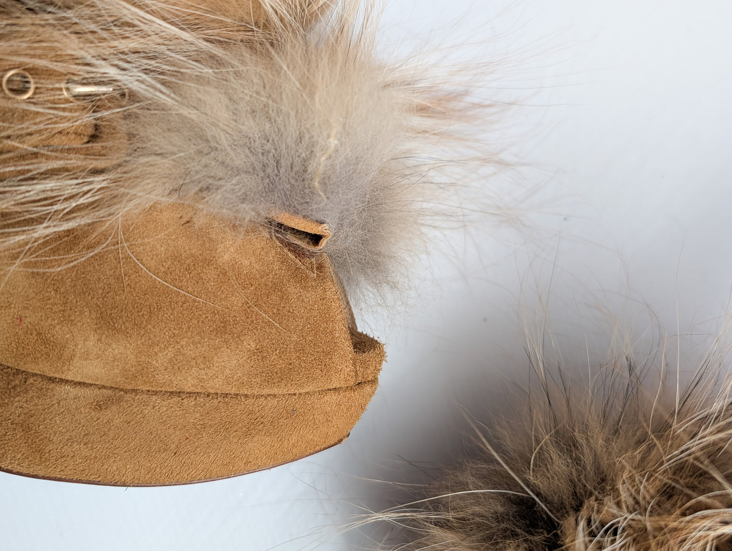 Christian Louboutin fur slingback - EU40|7UK|9US