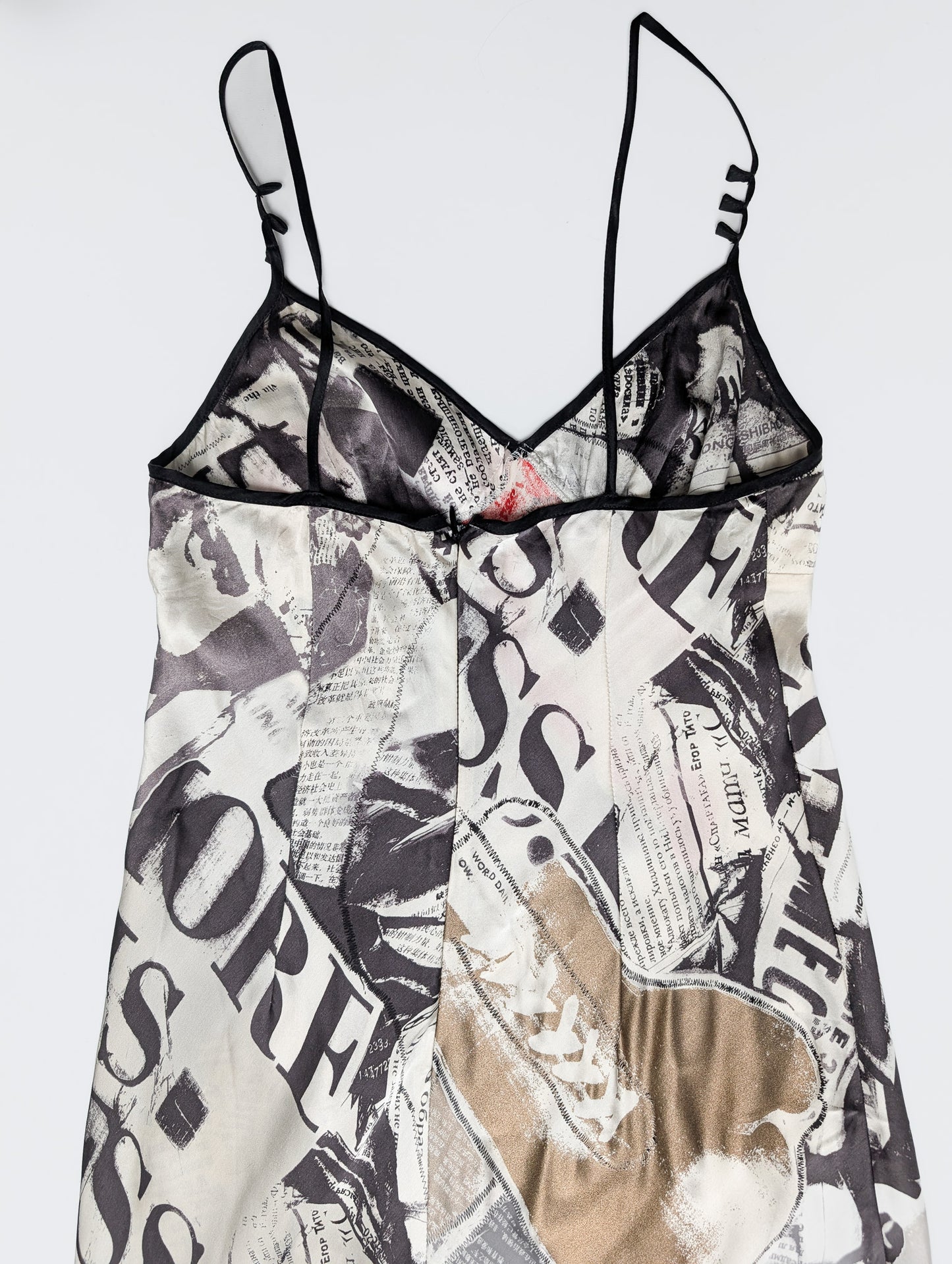 John Galliano silk dress