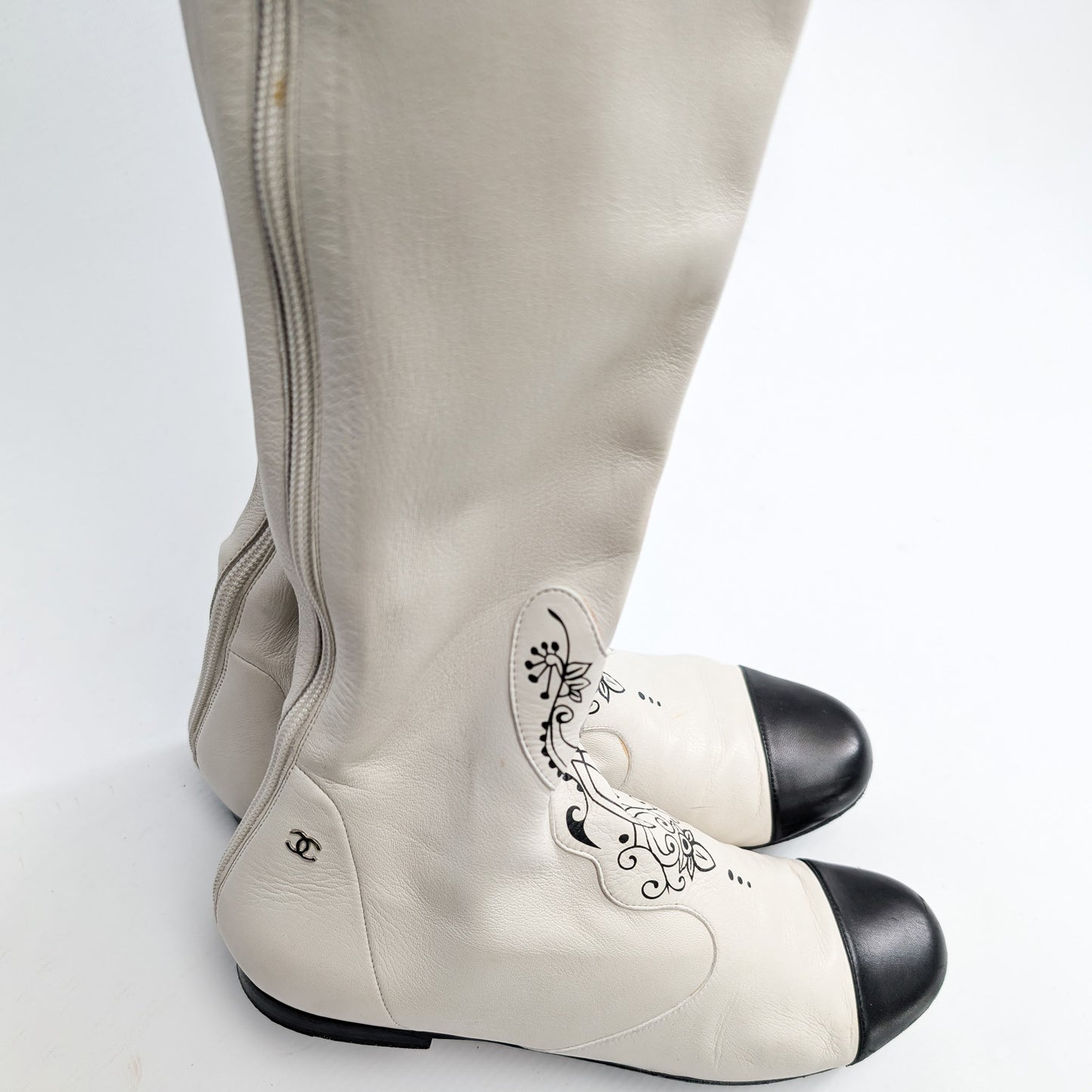 Chanel Thigh-High Boots F/W 2012 - EU38.5|5.5UK|7.5US