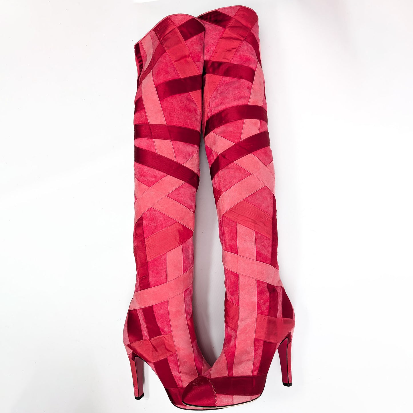 Bottes rose F/W 2017 Chanel  - EU39|UK6|US8