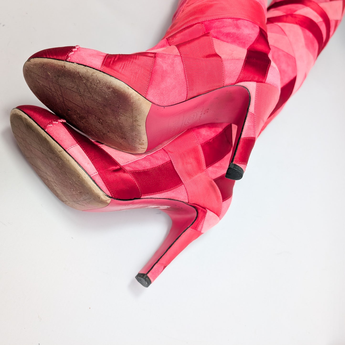 Bottes rose F/W 2017 Chanel  - EU39|UK6|US8