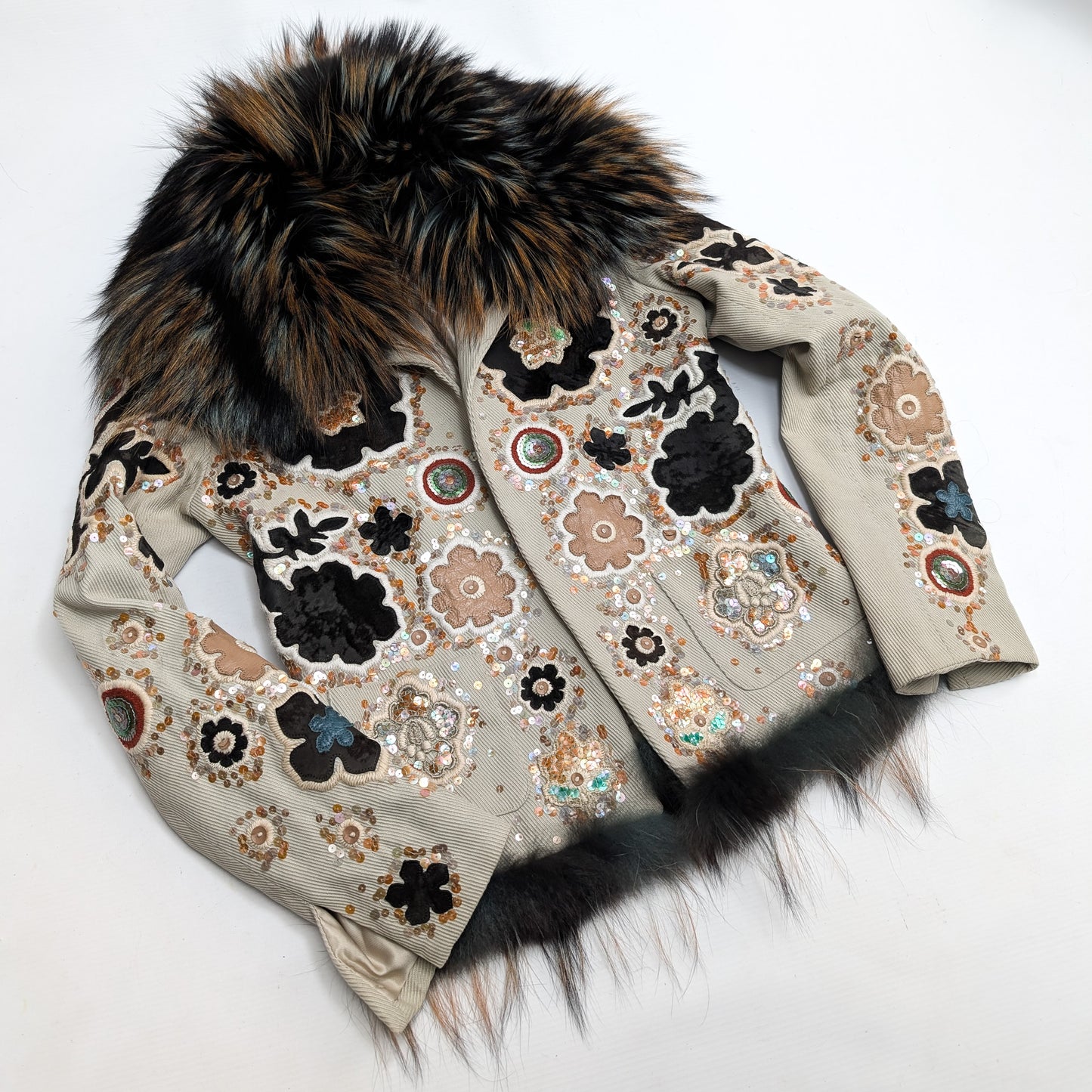 Veste en fourrue Barbara Bui S/S 2004