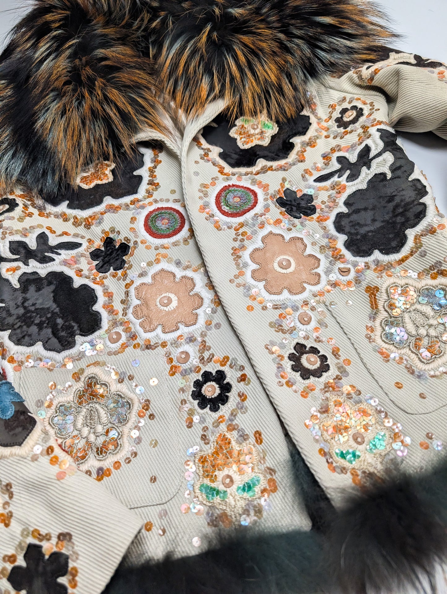 Veste en fourrue Barbara Bui S/S 2004