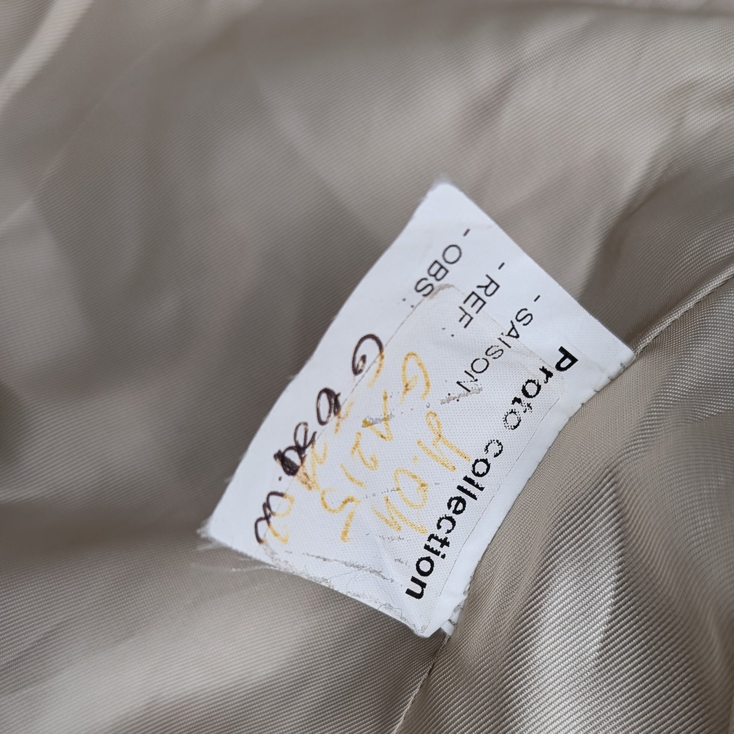 Veste en fourrue Barbara Bui S/S 2004