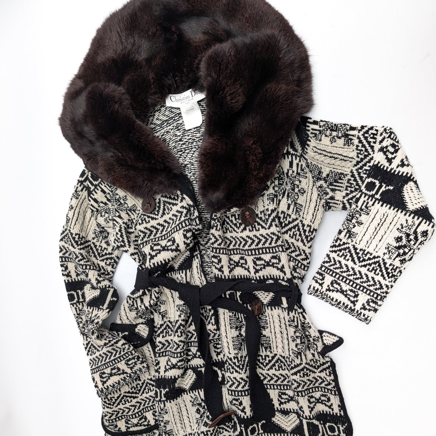 Long Dior cardigan by Galliano F/W 2002