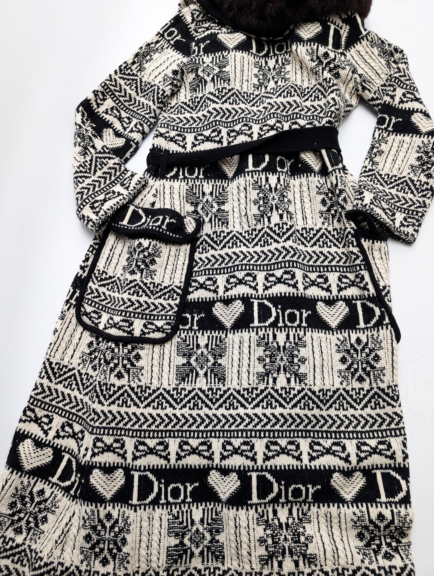 Long Dior cardigan by Galliano F/W 2002