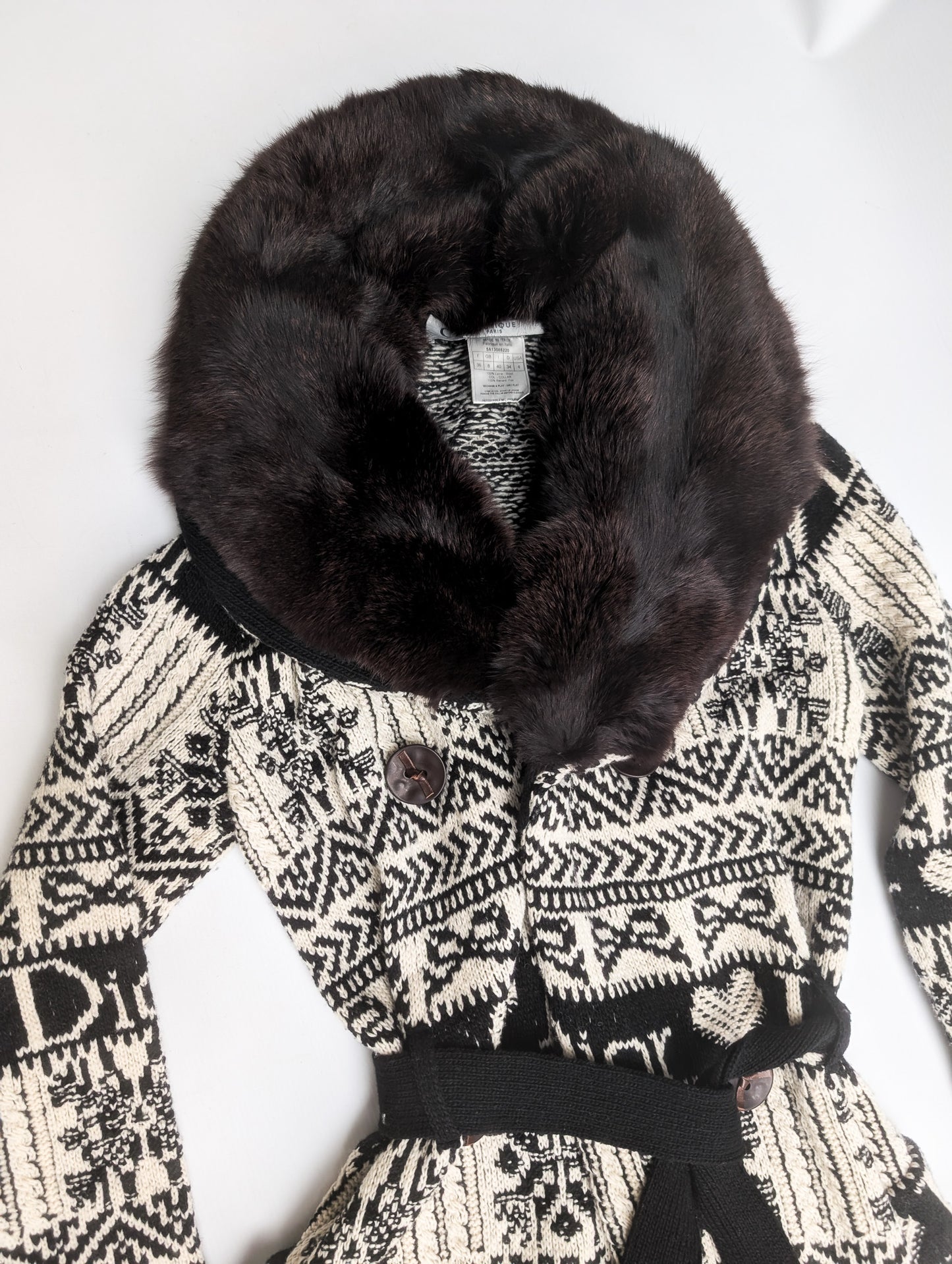 Long Dior cardigan by Galliano F/W 2002