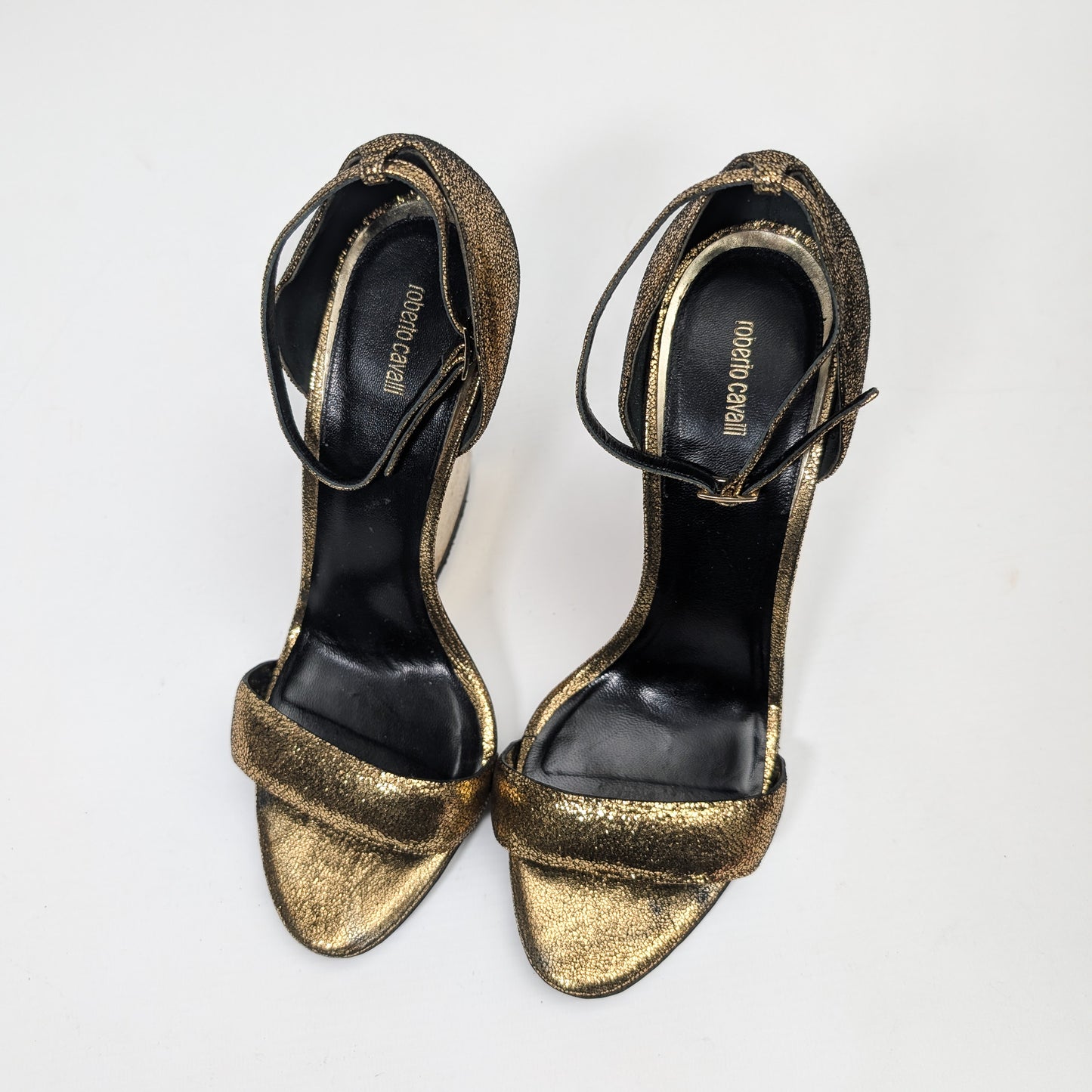 Sandales Roberto Cavalli en cuir - EU39|UK6|US8