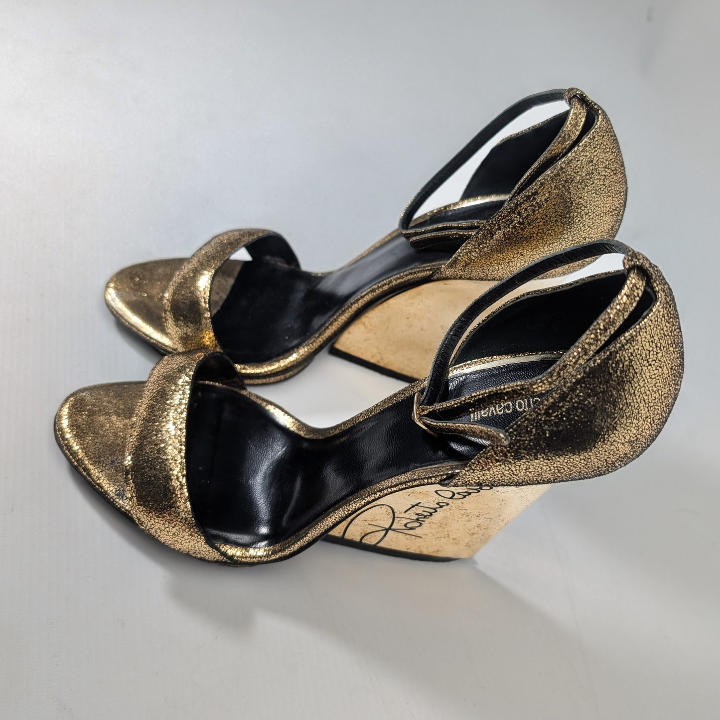 Sandales Roberto Cavalli en cuir - EU39|UK6|US8
