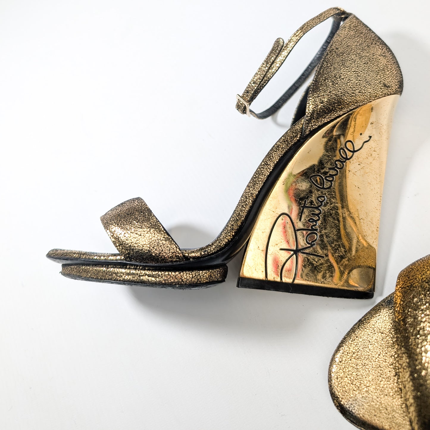 Sandales Roberto Cavalli en cuir - EU39|UK6|US8