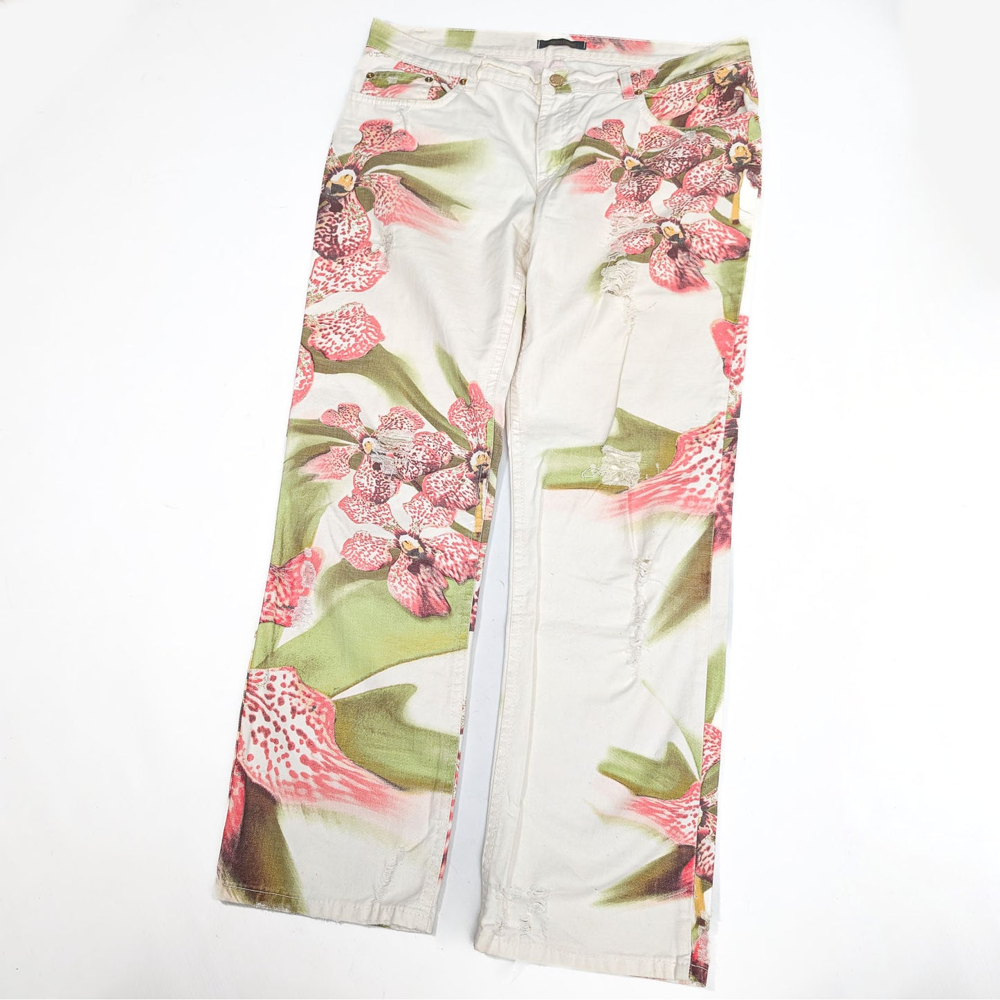 Jeans Roberto Cavalli fleur - XL