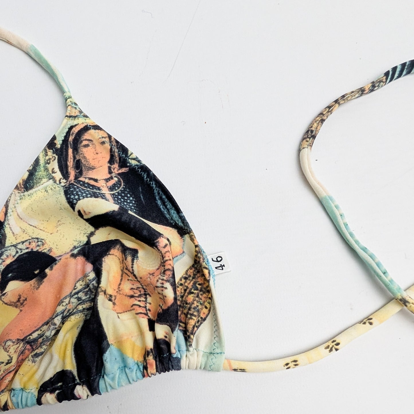 Jean Paul Gaultier Indian print swimsuit A/W1998