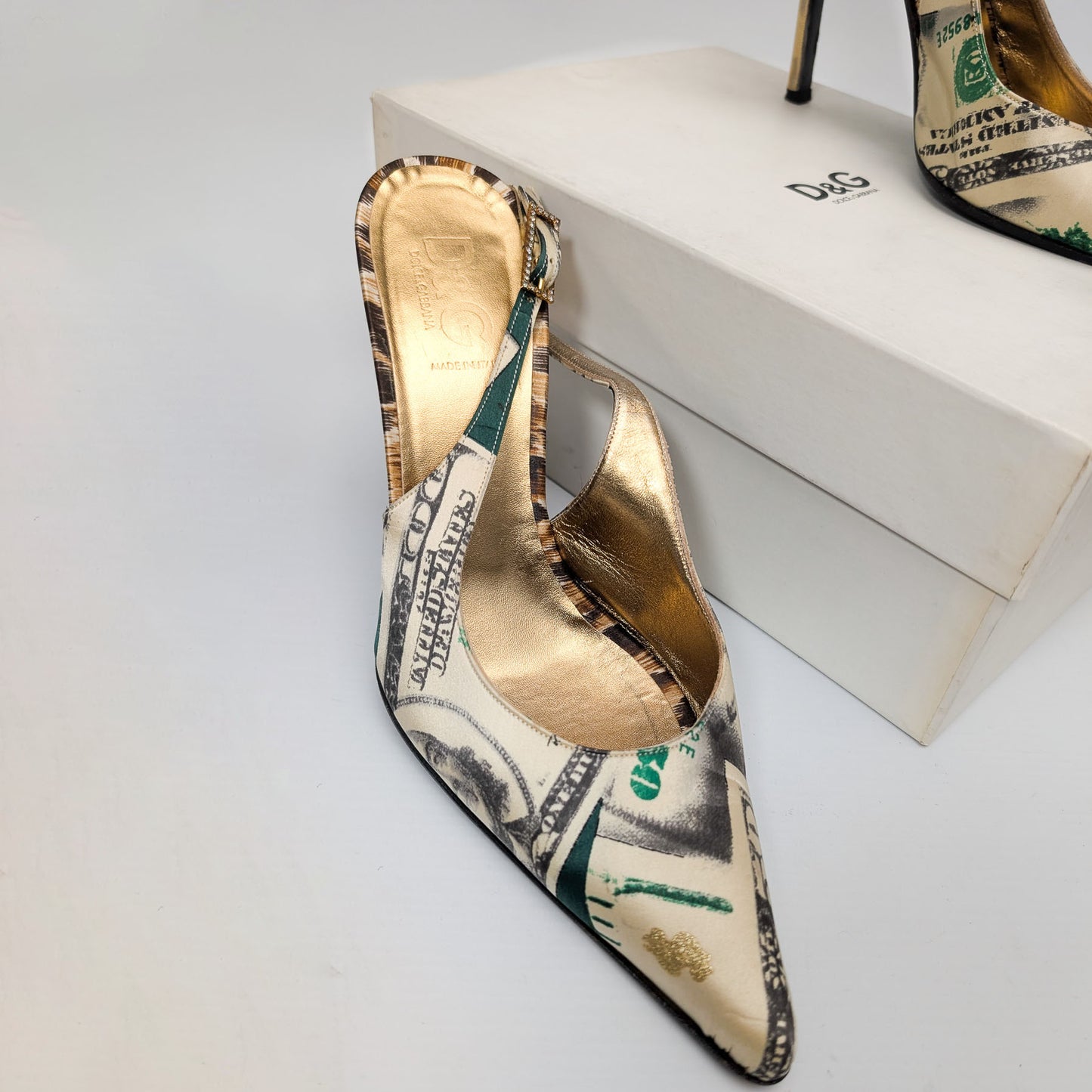 Slingback Dolce & Gabbana S/S 2001 - EU40|UK7|US9