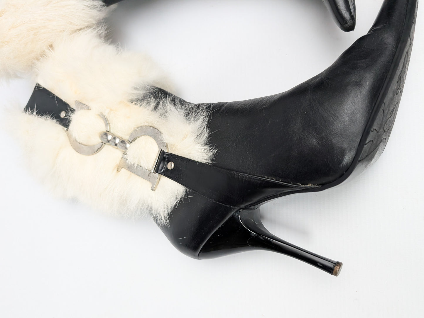 Bottes Dior par Galliano en fourrue - EU36|3UK|5US