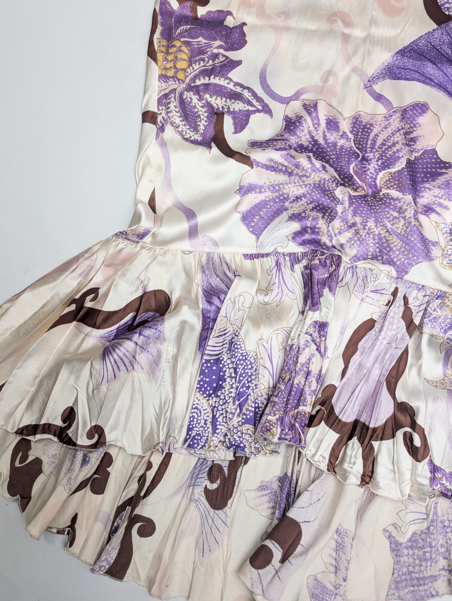 Cavalli floral print dress - M