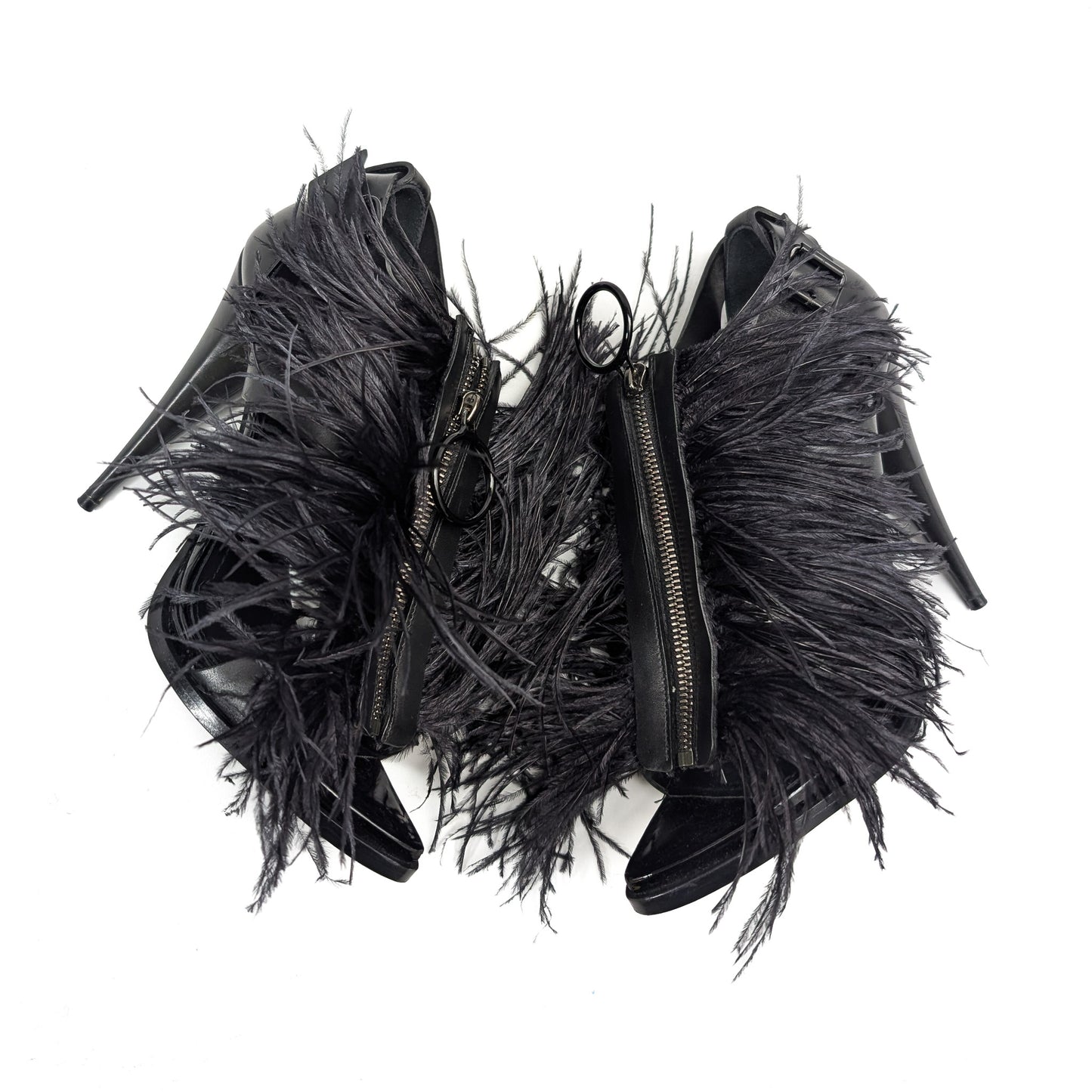 Givenchy by Riccardo Tisci "feather" sandals - EU39.5|UK6.5|US8.5