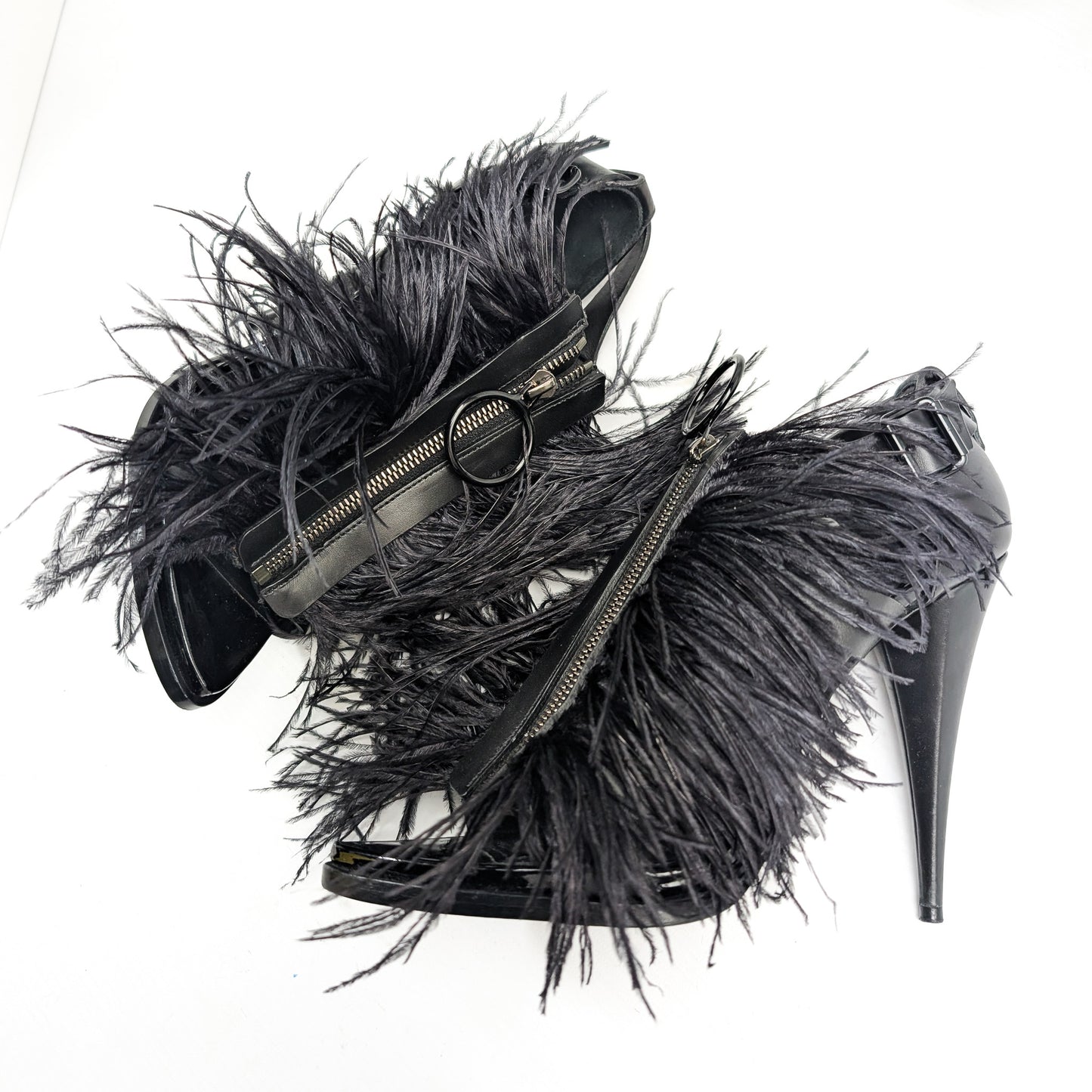 Givenchy by Riccardo Tisci "feather" sandals - EU39.5|UK6.5|US8.5