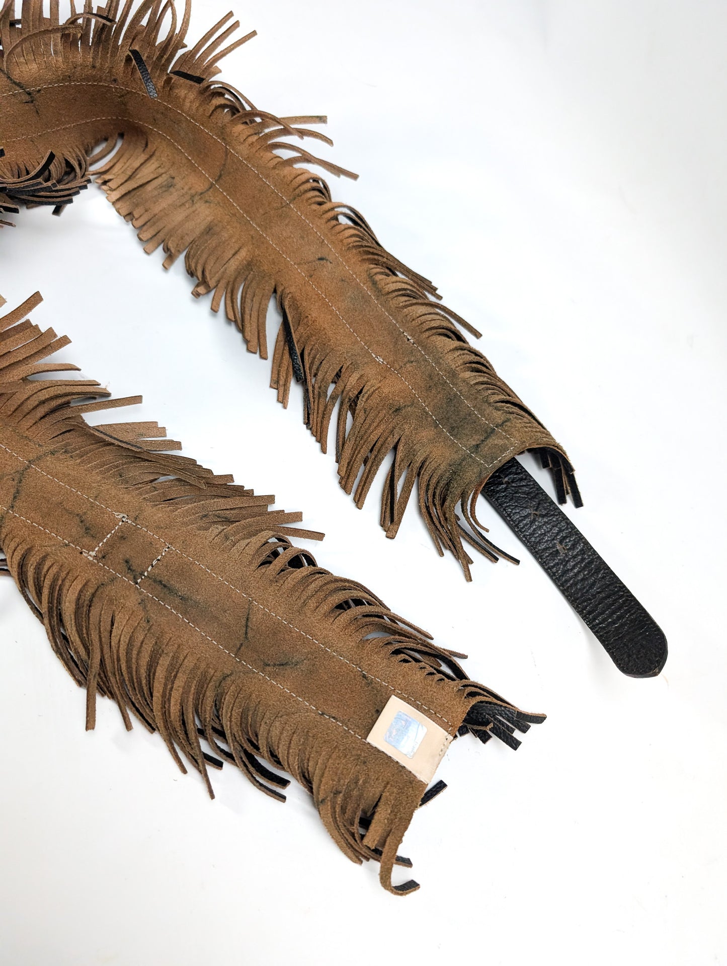 Galliano fringed belt