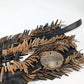 Galliano fringed belt