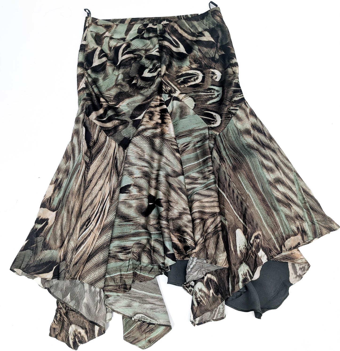 Jupe en soie Roberto Cavalli