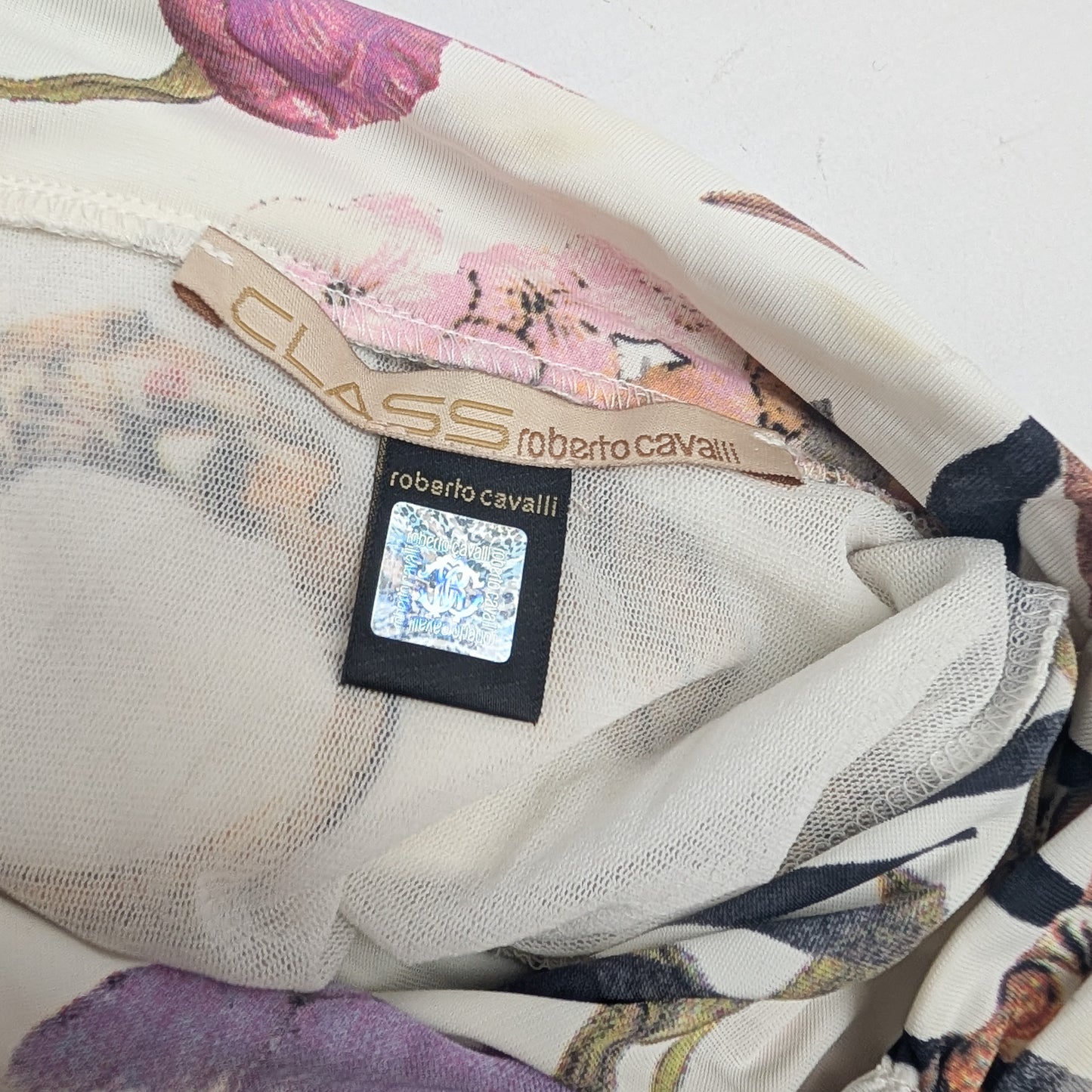 Jupe en soie Roberto Cavalli