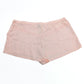 Short Dior en soie et dentelle rose
